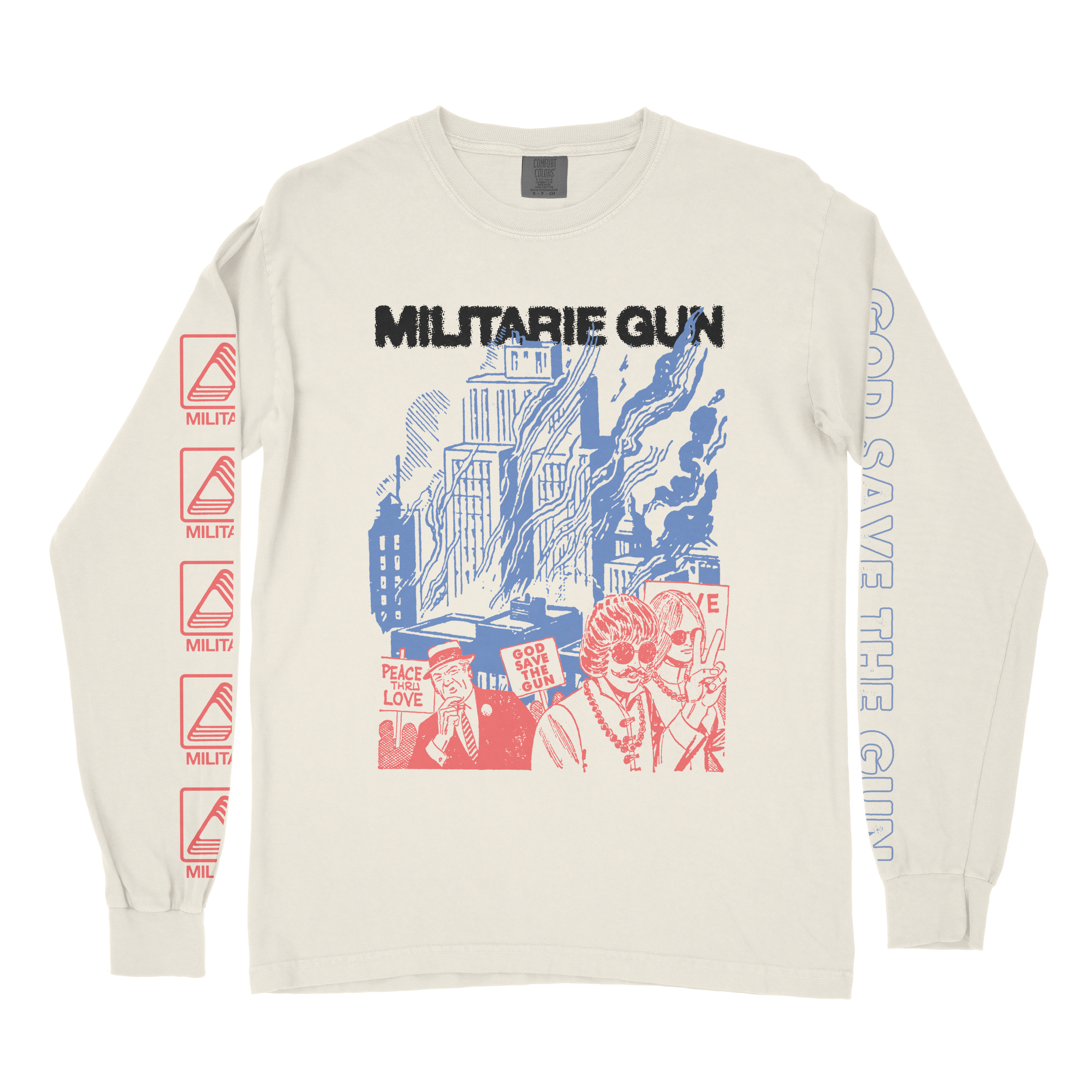 Militarie Gun - God Save the Gun Longsleeve – Loma Vista International
