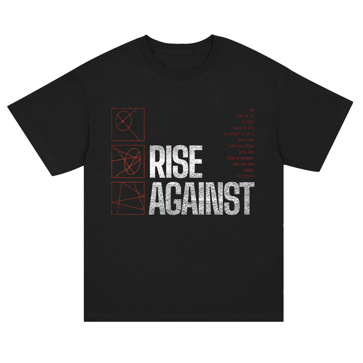 RISE AGAINST - Ricochet Album T-Shirt