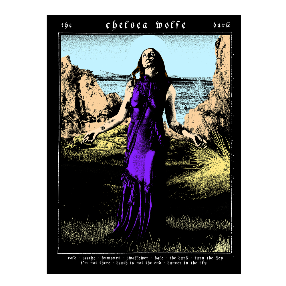 The Dark T-Shirt + "Forest Green" Vinyl + Flocked Poster