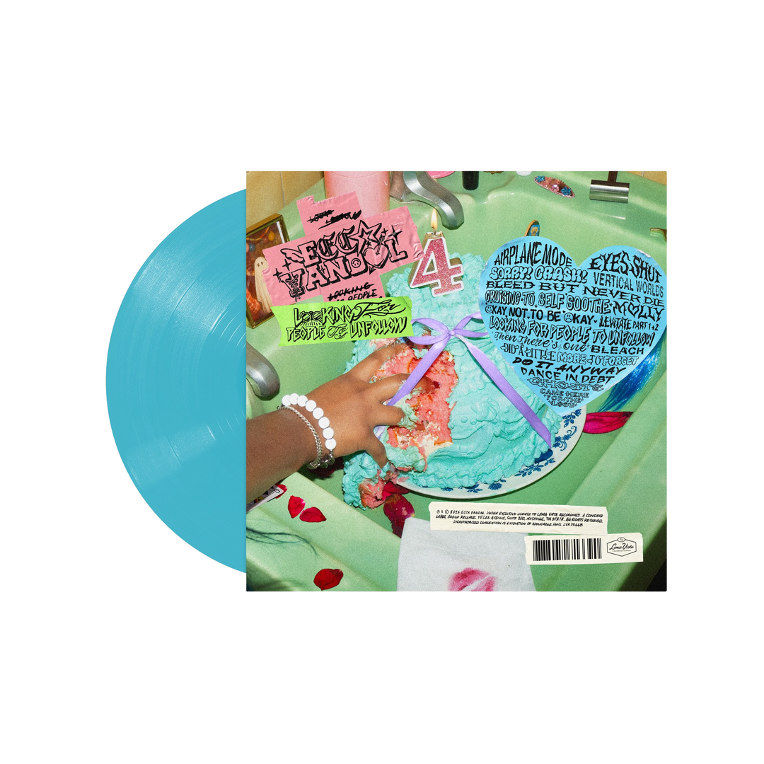 ECCA VANDAL - LOOKING FOR PEOPLE TO UNFOLLOW LIMITED EDITION VINYL (BAMBAM BLUE)