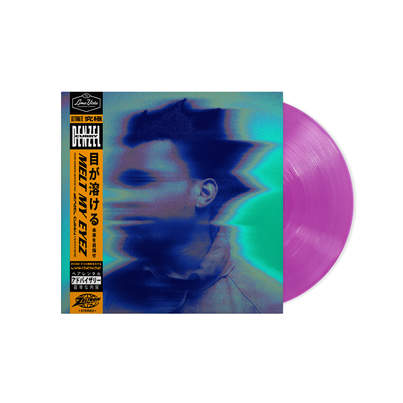 DENZEL CURRY - MELT MY EYEZ SEE YOUR FUTURE NEON VIOLET LP