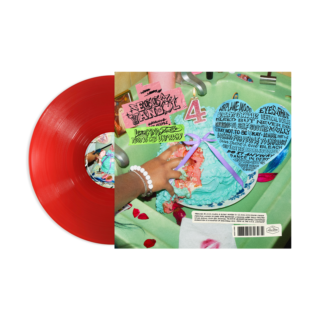 ECCA VANDAL - LOOKING FOR PEOPLE TO UNFOLLOW VINYL (ROSE)