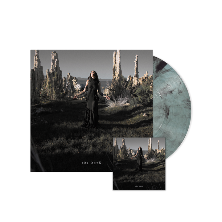 The Dark Electric Smoke LP + Signed Print