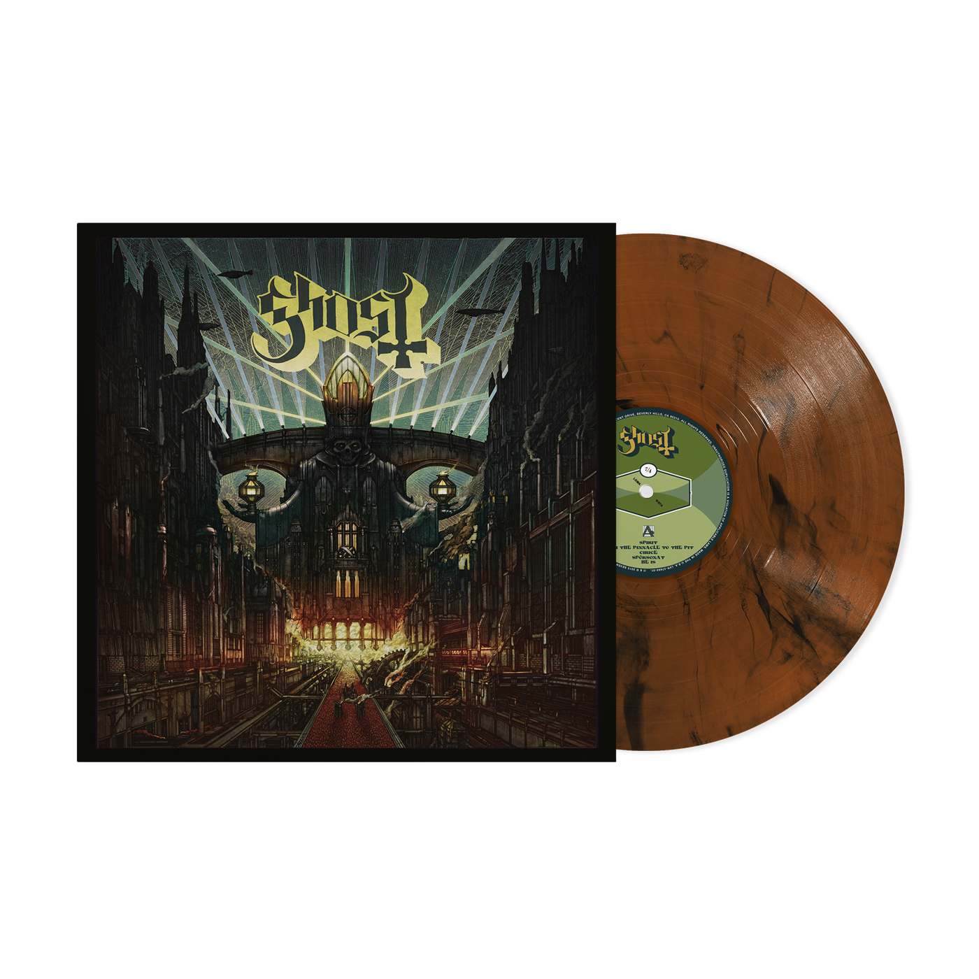 GHOST - MELIORA ORANGE MARBLE LP