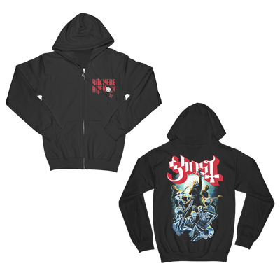 GHOST - Rite Here Rite Now Zip Up Hoodie