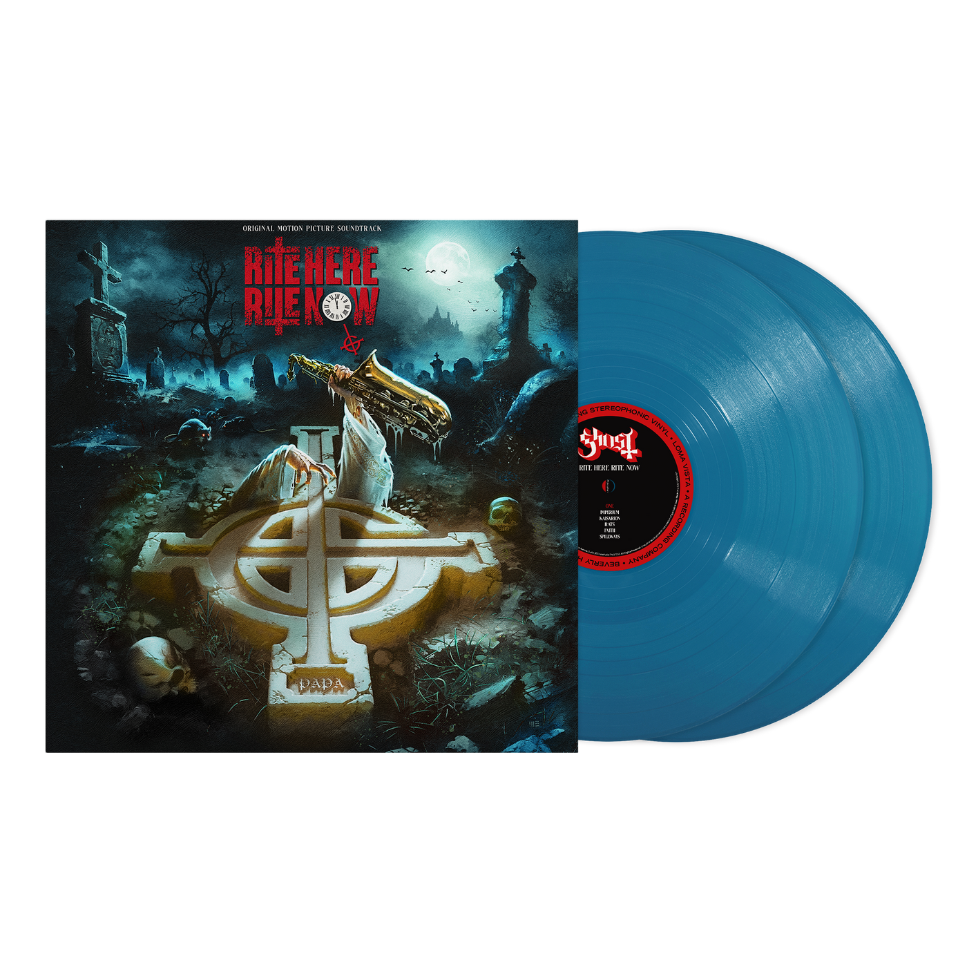 Ghost - Rite Here Rite Now (Original Motion Picture Soundtrack) Limited Edition Aqua Colored Vinyl