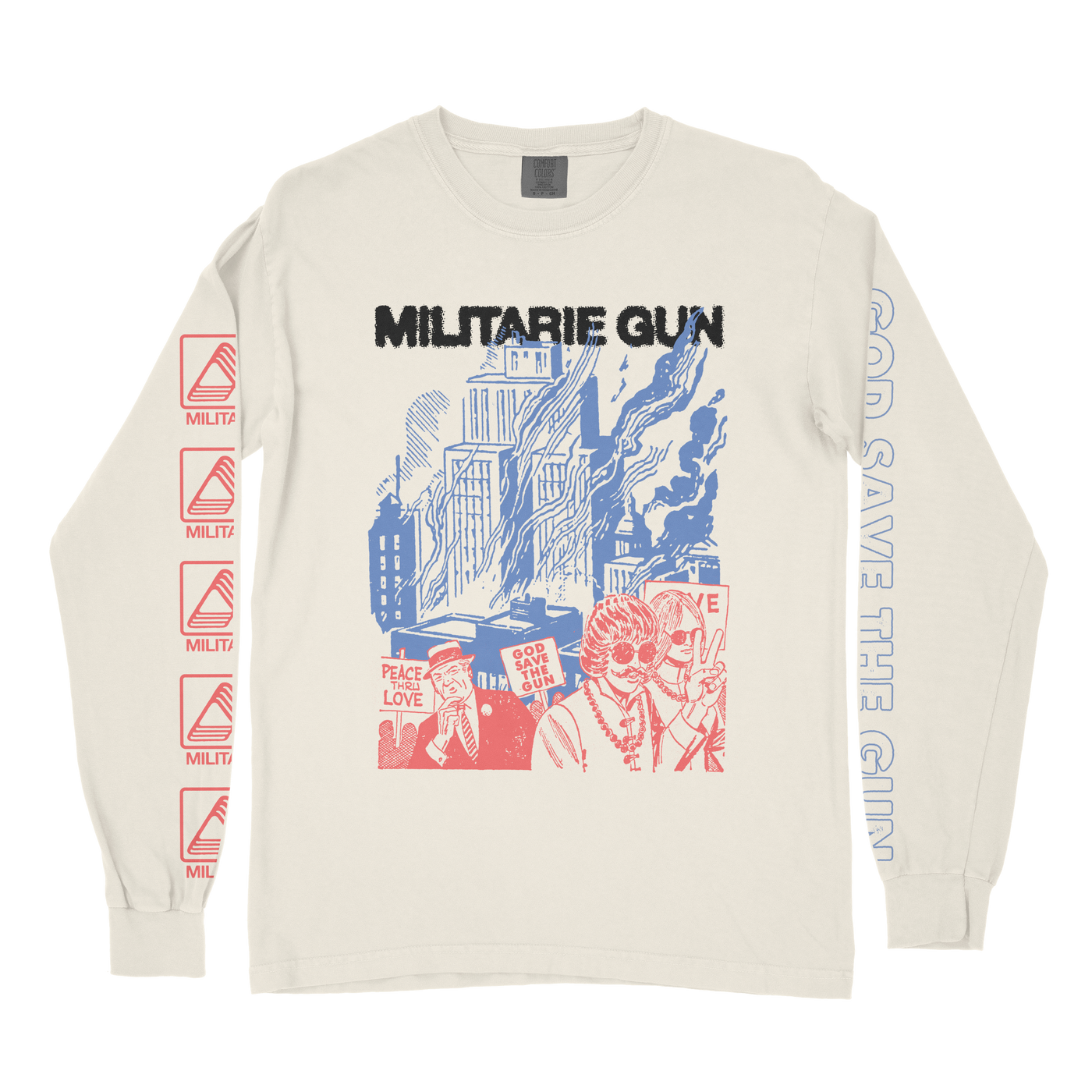 Militarie Gun - God Save the Gun Longsleeve