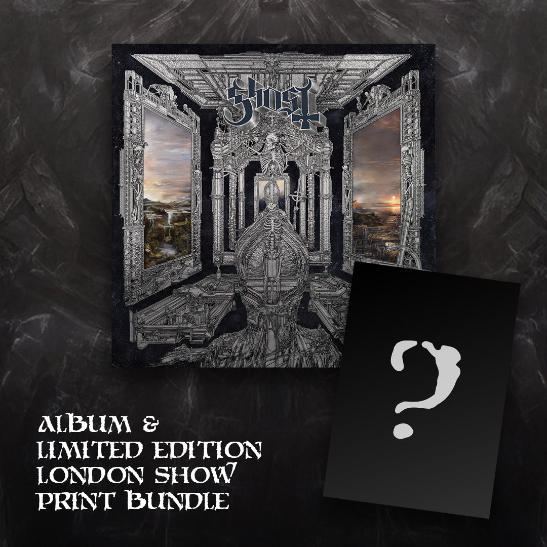 GHOST - UK Skeletá Tour Print LP Bundle - London