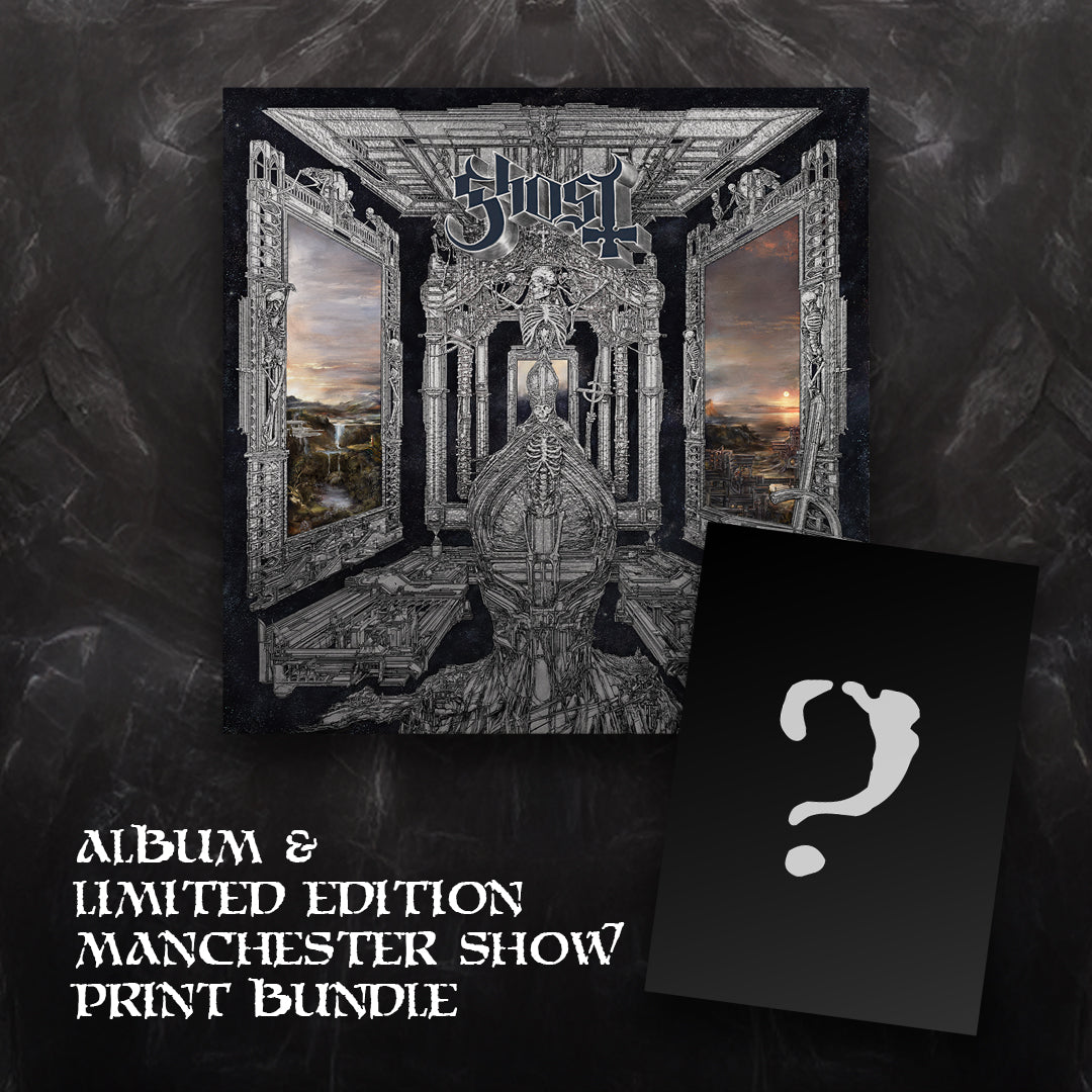 GHOST - UK Skeletá Tour Print LP Bundle - Manchester