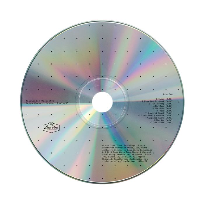 Manchester Orchestra - Union Chapel (London, England) - CD