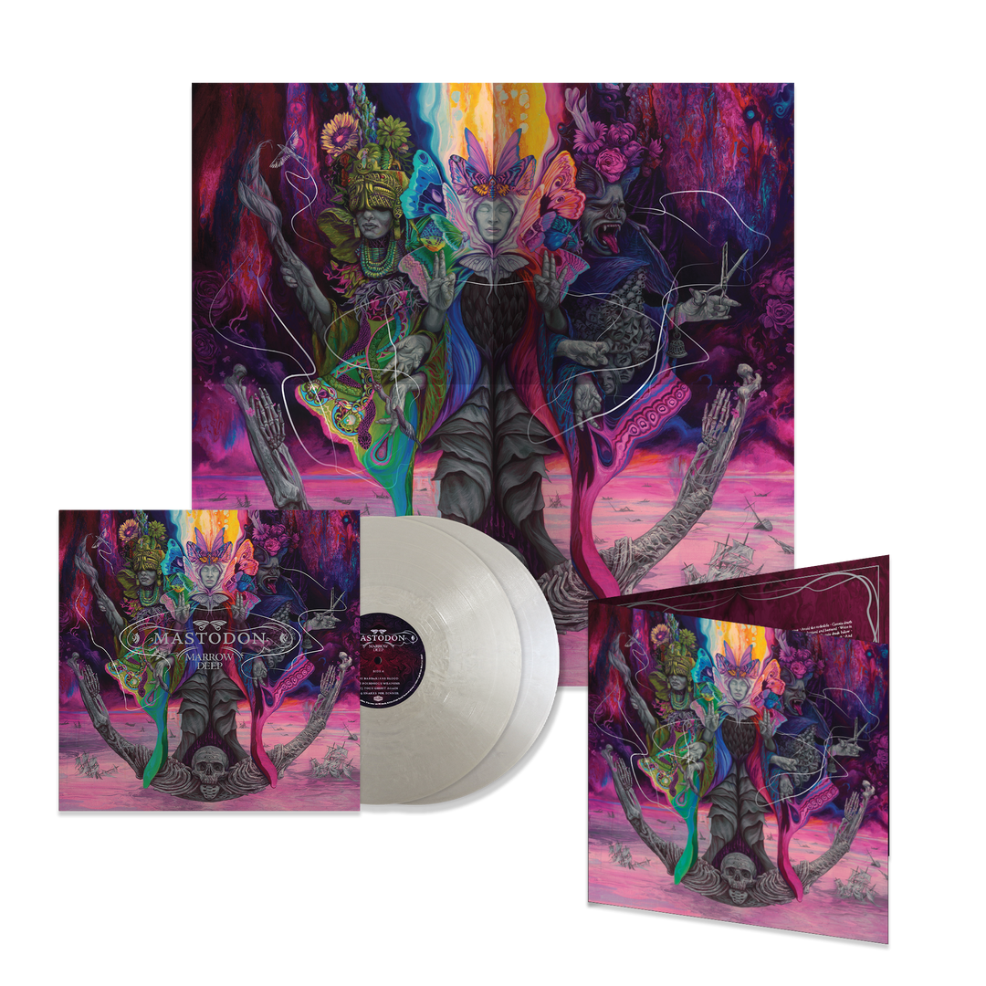 Mastodon - Marrow Deep T-Shirt + Limited Edition "Metallic Silver" Deluxe Vinyl