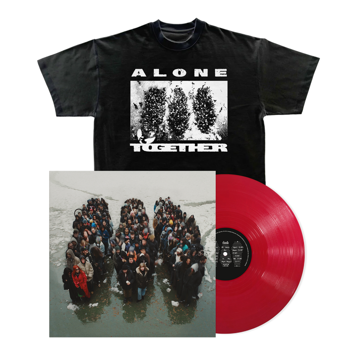 SHOW ME THE BODY - Alone Together  Black T-Shirt + Deluxe LP