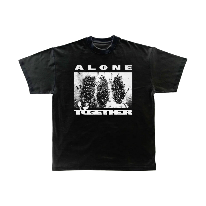 SHOW ME THE BODY - Alone Together  Black T-Shirt + Deluxe LP
