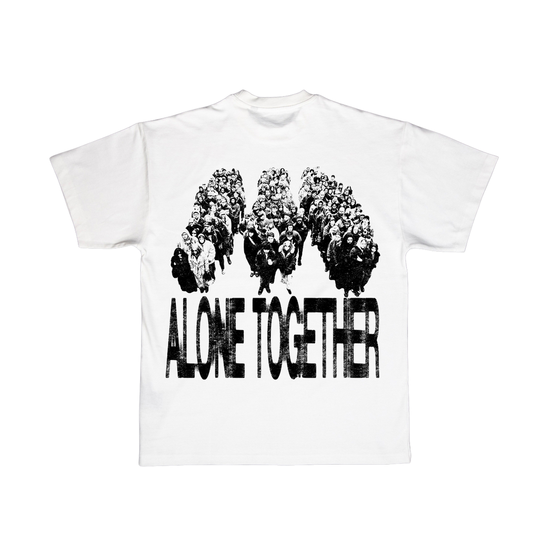 SHOW ME THE BODY - Alone Together White T-Shirt + Deluxe LP