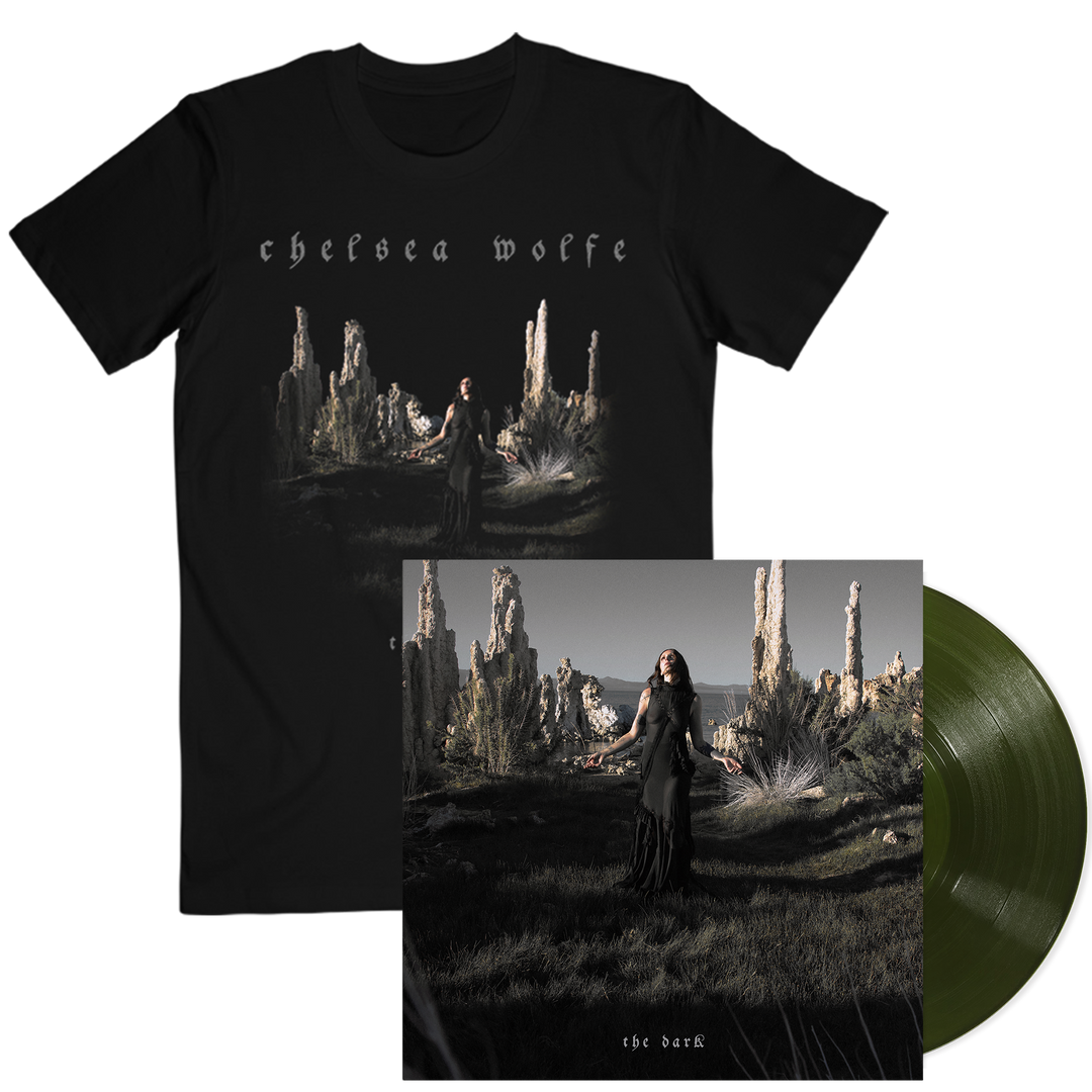 The Dark T-Shirt + "Forest Green" Vinyl