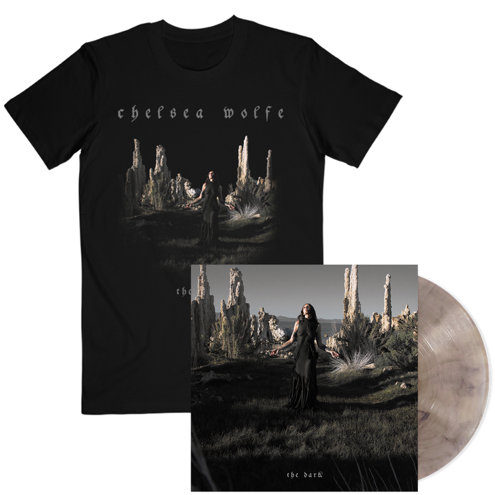 AUTOGRAPHED The Dark Shortsleeve & Tan Smoke LP