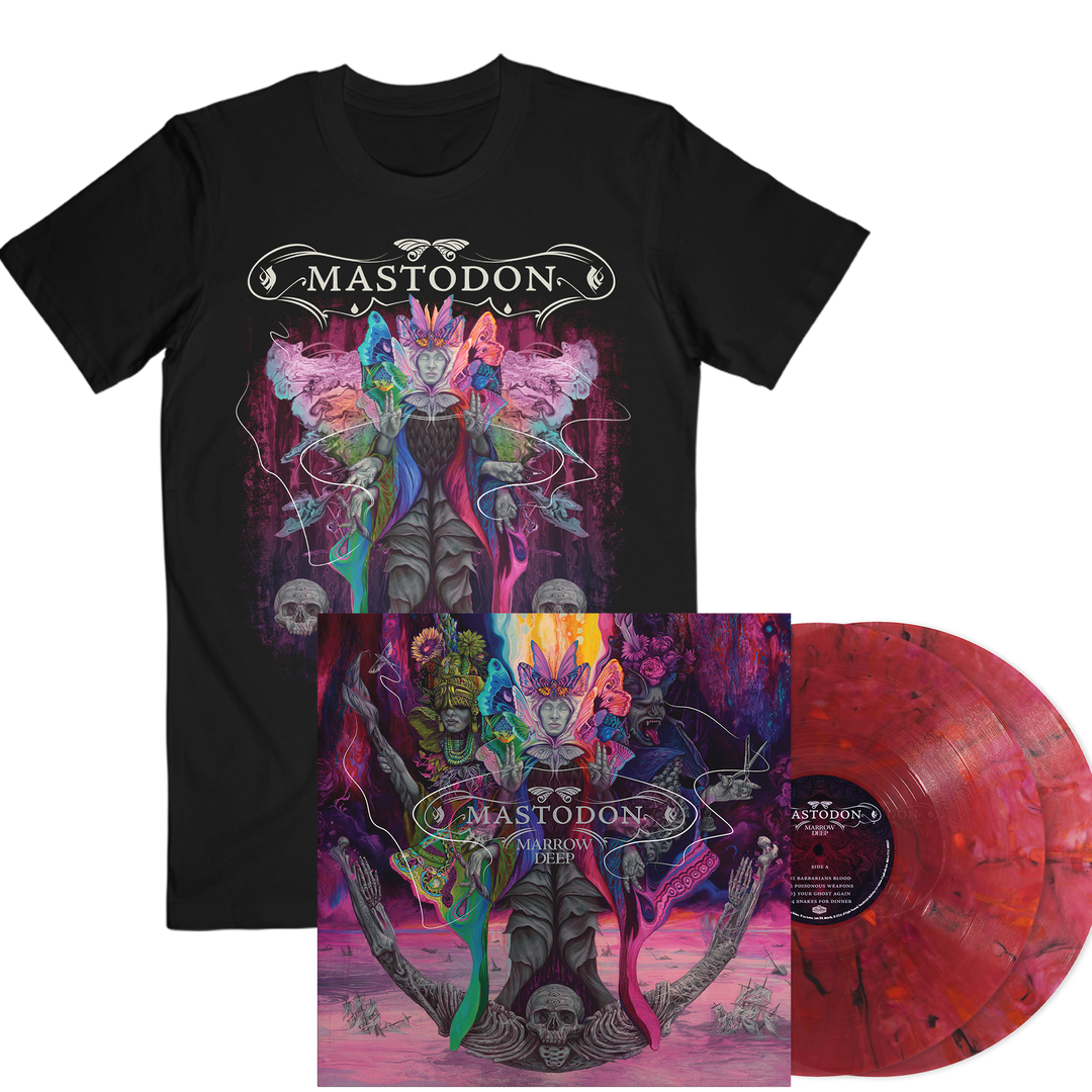 Mastodon - Marrow Deep T-Shirt + Glass Of Port LP