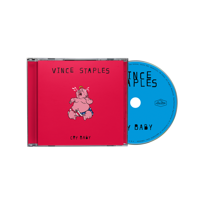 Vince Staples - Red Cry Baby T-Shirt + CD