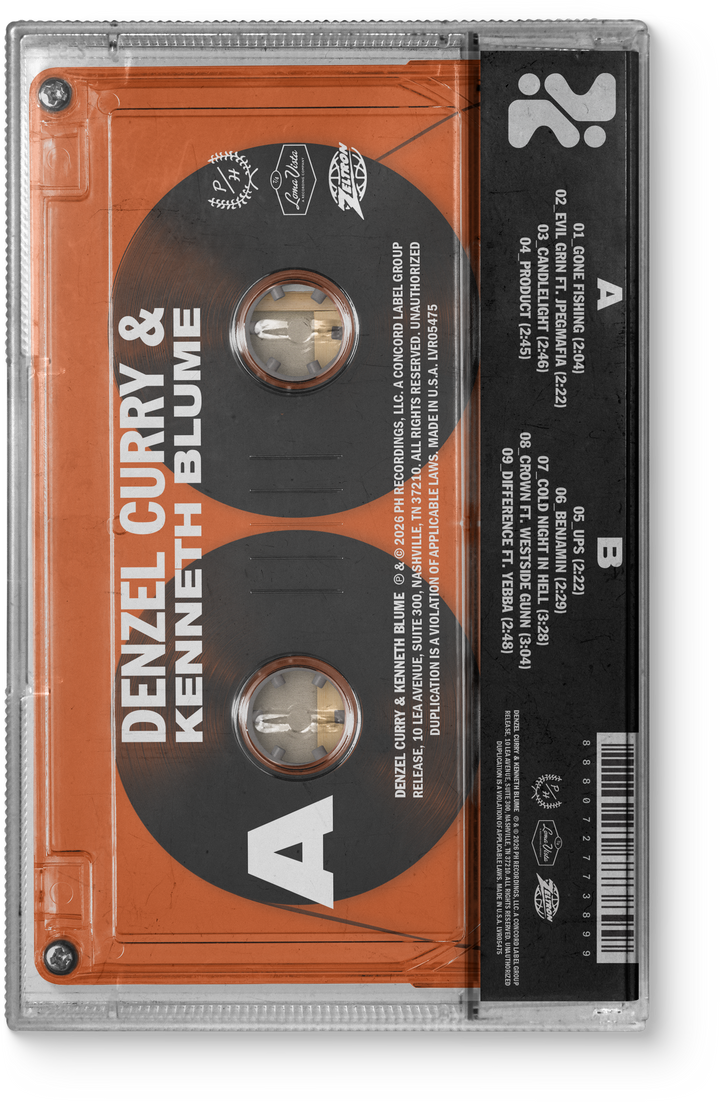 Denzel Curry & Kenneth Blume - Limited Edition ii Orange Cassette